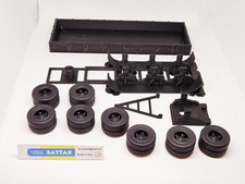 # 1/43 RIMORCHIO a 4 ASSI PESANTE IN KIT (tipo 7m) by BATTAX x IXO/deagostini #