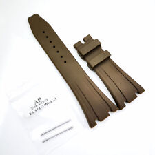 Cinturino in gomma marrone 27