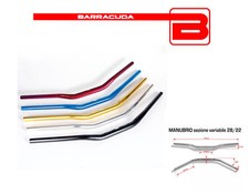 BARRACUDA Manubrio 28/22 Ergal Piega Bassa Per Ducati Monster S2R S4R S4RS