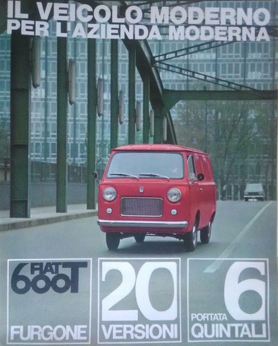 Fiat 600 furgone versioni - furgone, 20
