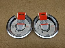 Lotto di 2 PM32X114 GE Range Bruciatore Gocciolatoio Hotpoint 6" Argento *L*