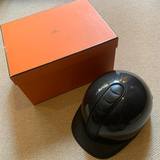Casco equitazione Hermès nero