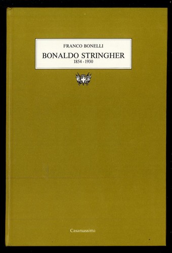 Bonaldo stringher 1854 - bonaldo, 1854-1930