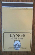 ALCOHOL: LENGS SUPREME SCOTCH