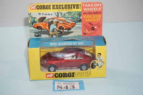 Corgi 341 mini marcos 850 - corgi,