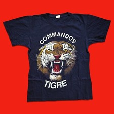 Commandos Tigre Ultras AC Milan T Shirt Anni 80 Taglia M Materiale Ultrà Vintage