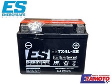BATTERIA ENERGYSAFE ESTX4L-BS ATTIVATA PER ADLY 50cc / 100cc CPI Crab Hussar 50