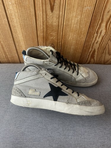 Golden goose mid star sneakers - golden,