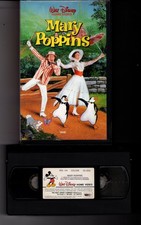 VHS : MARY POPPINS-DISNEY ED.WALT DISNEY 1985  VS 4056  OTTIME CONDIZIONI