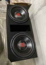 Doppio subwoofer cassa - doppio, in