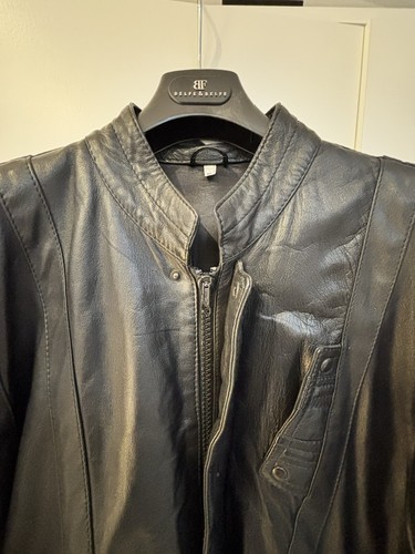 Giacca pelle uomo vintage - giacca,