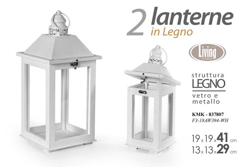Set lanterne portacandela - set, 2