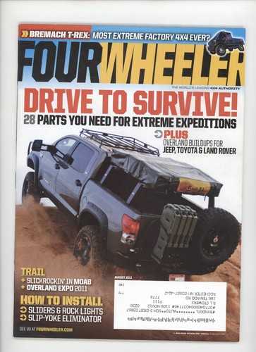 Four wheeler august 2011 - four,