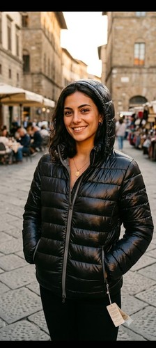 Giacca imbottita donna nuova