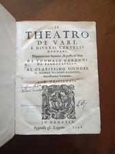 Garzoni, Theatro de vari e