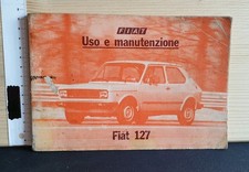Libretto Originale USO E MANUTENZIONE Fiat 127