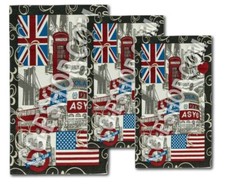 Tris tappeto moderno camera da