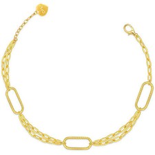 Bracciale donna placcato oro