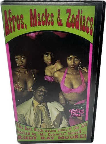 Afros macks and zodiacs vhs - afros,,