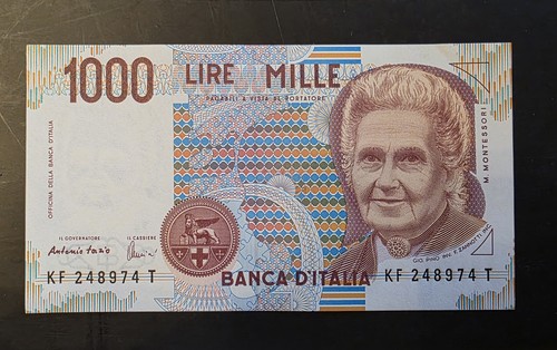 Non circolata banconota mille - circolata,