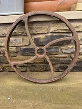 Ruota in ghisa originale