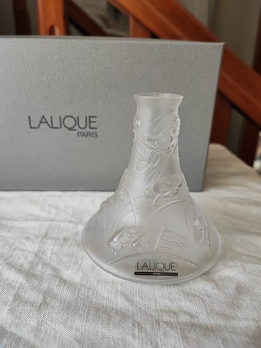 Lalique soliflore grillions - "soliflore, grillions"
