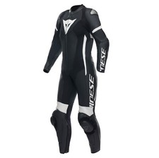 Dainese Grobnik Tuta In Pelle Perforata Da Donna (Nero/Bianco) Taglia: 42 (48)