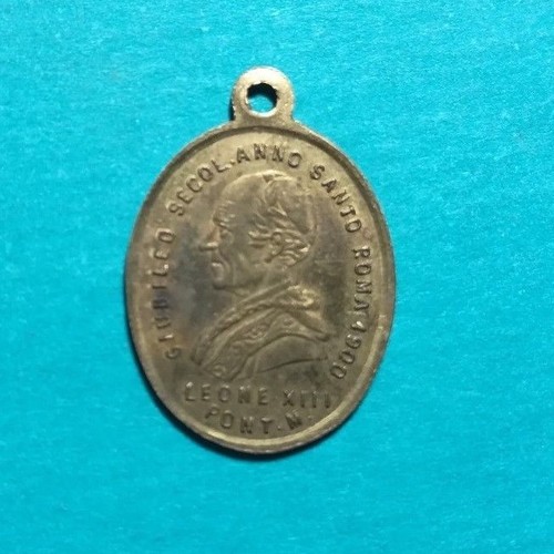 Medaglia ottone leone xiii - in,