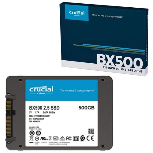 Crucial hard disk ssd - hard, bx500