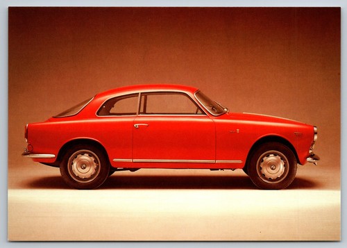 Cartolina alfa romeo giulietta - cartolina,
