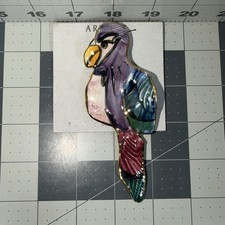 Spilla pappagallo artigianale