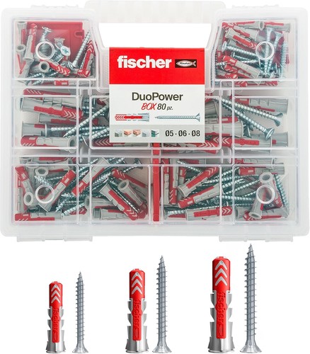 Fischer kit duopower - kit, valigetta