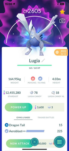 Lugia apex argine purificato - apex,