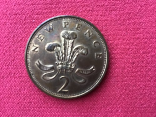 Moneta rara new pence - rara, da