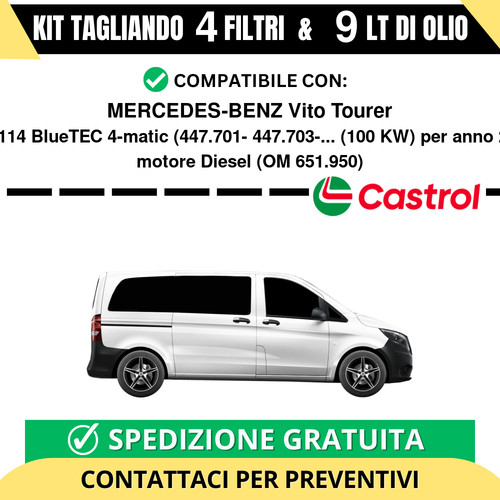 Tagliando per mercedes benz - tagliando, mercedes-benz