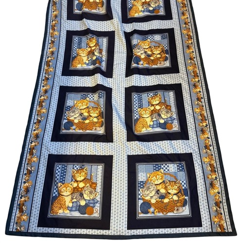 Trapunta gatto vintage coperta
