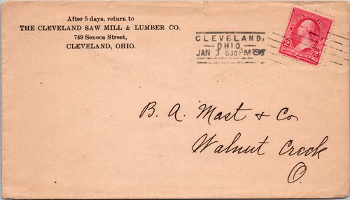 1899 the cleveland saw mill - 1899,
