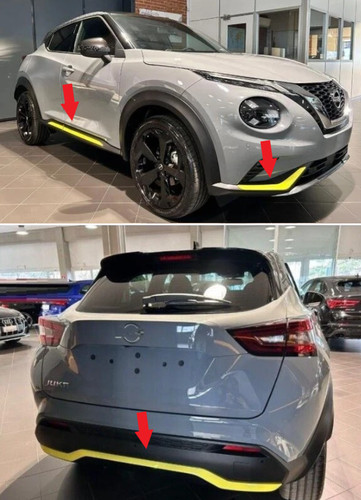 Bodykit giallo paraurti