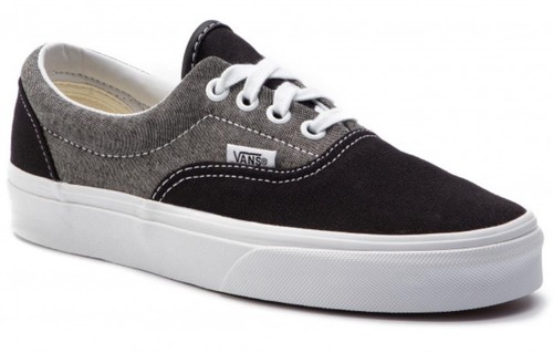 Vans era canvas black chambray - vans,