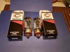 COPPIA MATCHED VALVOLE SVETLANA KT 88 WING "C"