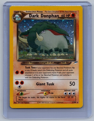 Dark donphan unlimited holo - donphan,