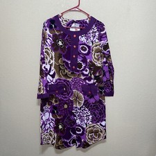 Abito Almatrichi Spagna ricamato floreale boho TG 42 NUOVO