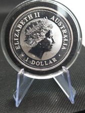 2000 Australia $ 1 argento