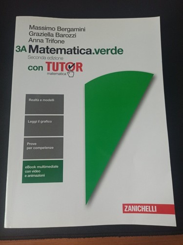 Matematica verde volume 3a - -,