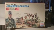 ESCI ERTL 1 72 JAPANESE SOLDIERS WORLD WAR TWO 50 PEZZI.