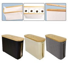 Scatola Porta Carta Igienica Multiuso con Coperchio per Bagno Ordinato ed Elegante