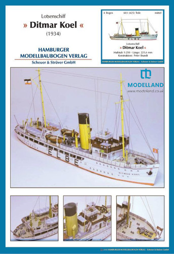 Pilot boat ditmar - pilot, card