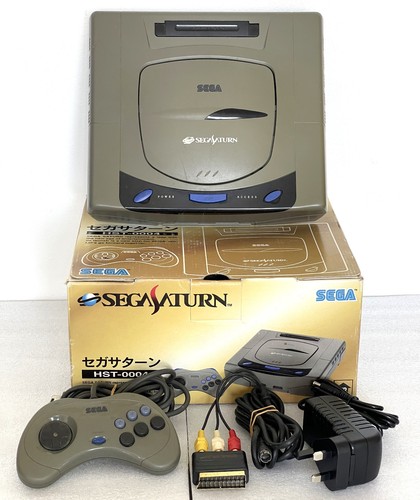 Console giapponese sega saturn - console,
