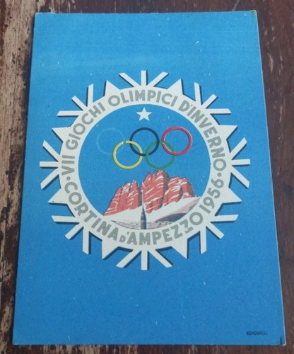 Cartolina epoca originale 1956 - cartolina,