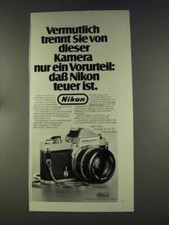 Pubblicità fotocamera Nikon